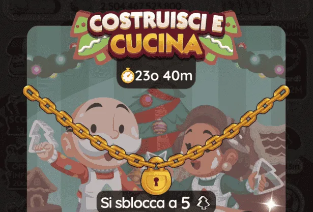 Evento Monopoly Go Costruisci E Cucina (lista de recompensas)